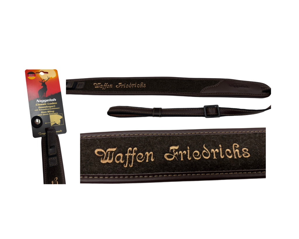 Waffen Friedrichs Niggeloh Gewehrriemen Classic Loden