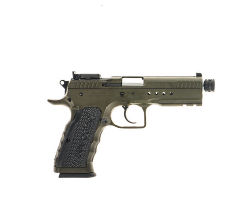 Tanfoglio Pistole T97L Tactical Pro, olivgrün, 4.92 1