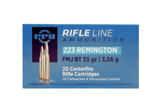 PPU .223 Rem 55grs FMJ BT