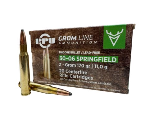 PPU .30-06 Sprgf. (A-628) 11,0g 170grs Z-Grom bleifrei