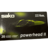 SAKO Barnes TTSX .222 Rem. 50grs 3,2g bleifrei