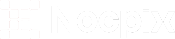 Nocpix Logo White