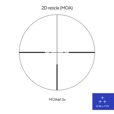 delta titanium hd 1.5 9x45 2D