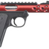 RUGER PISTOLE MARK IV 2245 LITE .22 LR ROT ANODIZED