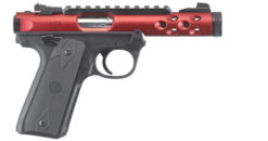 RUGER PISTOLE MARK IV 2245 LITE .22 LR ROT ANODIZED